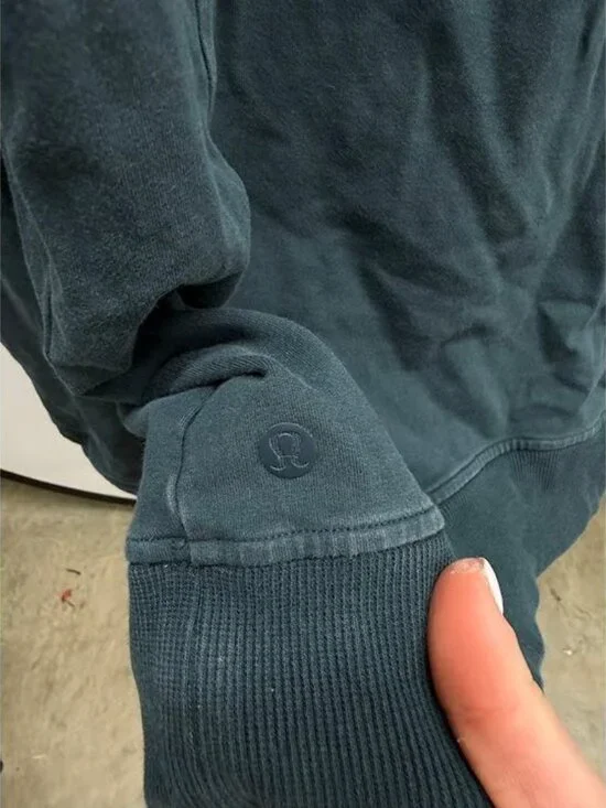 Lululemon Scuba Crewneck Sweatshirt Desert Teal - Picture 4 of 5